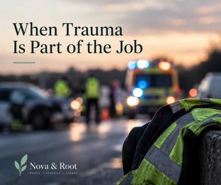 When Trauma Is Part of the Job